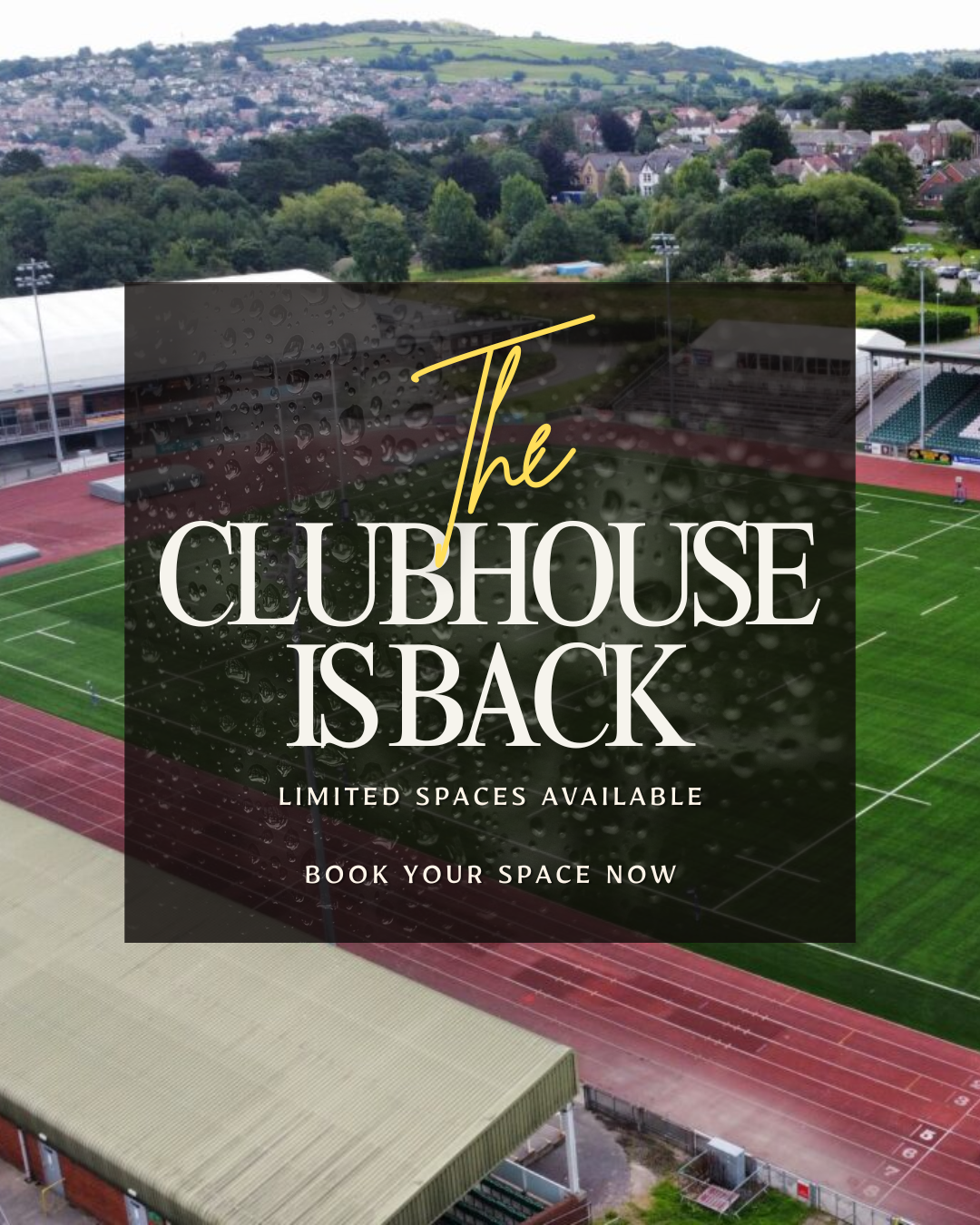 ENJOY THE GAME FROM THE CLUBHOUSE